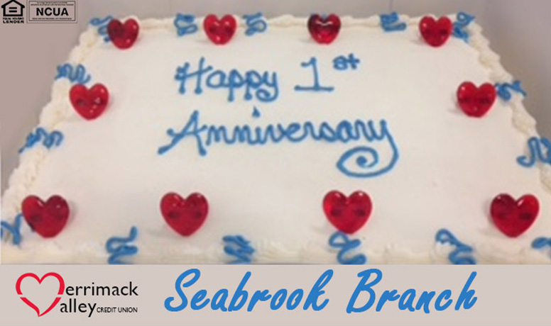1 Year Anniversary at Seabrook Branch
